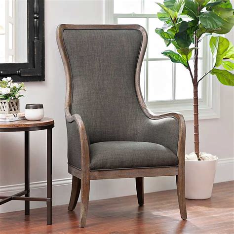 oversized high back accent chair.